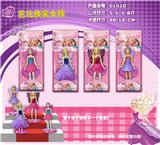 OBL10126438 - 5.5-5.6寸芭比换装女孩 单只卡装