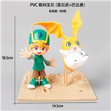 OBL10126805 - PVC 数码宝贝（高石武+巴达兽）