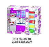 OBL10129276 - 洗菜盆+微波炉+配烤鸡调味组合(灯光音乐配3粒AG13电子)