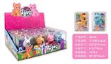 OBL10130022 - 搪胶马搪胶精灵马小马宝莉搪胶玩具桌面摆件女孩装饰品玩偶公仔展示盒