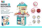 OBL10130337 - 喷雾厨房灯灯声音(大餐台套装 过家家餐台玩具 仿真厨房餐台 儿童餐台厨房餐具)
