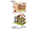 OBL10131363 - 小小泥瓦匠积木/双层阳光房(135PCS)