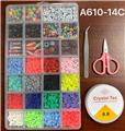OBL10131585 - 阿文28格串珠盒（带软片+线盒+剪刀+夹子）