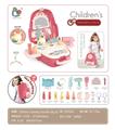 OBL10131830 - 过家家梳妆玩具背包