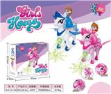 OBL10137477 - 电动灯光音乐公主飞马