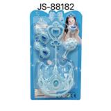 OBL10139127 - 实色三点皇冠+皇冠手杖+耳环+饰品