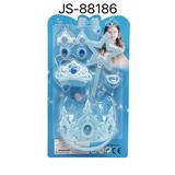 OBL10139131 - 实色三点皇冠+五星手杖+皇冠+耳环