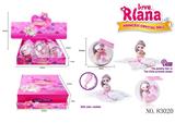 OBL10139220 - 美人鱼迷你芭比饰品水晶球玩具9PCS一盒