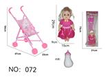 OBL10141388 - 婴儿手推车配撒尿娃娃（IC）