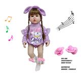 OBL10143728 - 60厘米软胶带眼睫毛5D真眼珠防真重生娃娃带触摸感应功能哭。笑。打喷嚏。咳嗽。带奶嘴