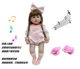 OBL10143740 - 60厘米软胶带眼睫毛5D真眼珠防真重生娃娃带触摸感应功能哭。笑。打喷嚏。咳嗽。带奶嘴