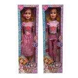 OBL10146573 - 32寸空身大芭比娃娃休闲服礼裙服装带音乐2款混装