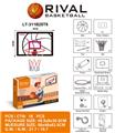 OBL10147602 - Basketball board / basketball