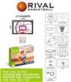 OBL10147615 - Basketball board / basketball
