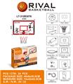 OBL10147617 - Basketball board / basketball