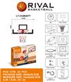 OBL10147618 - Basketball board / basketball