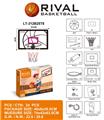OBL10147628 - Basketball board / basketball