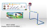 OBL10147710 - 3合1足球门+篮球板
标靶+14公分足球