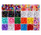 OBL10152798 - 字母珠+桶珠+彩珠+透明线(24格)