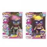 OBL10153917 - 16寸搪胶带七彩灯光音乐fangeek super cute超级英雄可爱宝宝带奶瓶带梳子和镜子。DC宝宝带吸水喷水功能