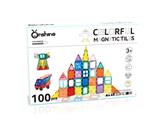 OBL10155595 - 炫彩钻面磁力片100pcs