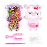 OBL10155604 - 实色款小猪皮筋套装