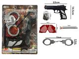 OBL10156687 - 手把银针枪配眼罩警徽手铐