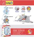 OBL10157922 - 大象(蓝色)婴儿安抚巾 口水巾  益智 启蒙 早教 母婴玩具 牙胶 可咬牙胶 铃铛 响纸 婴童 毛绒 宝宝安抚哄睡助眠  创意玩具（可水洗）