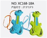 OBL10158724 - 卡通动物吉他老虎二色混装蓝色和绿
色不包2*AA