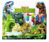 OBL10159517 - 实色恐龙软弹乒乓球枪