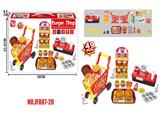 OBL10159637 - 超市收银机汉堡购物车套装过家家玩具