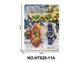 OBL10162123 - 变型金刚翻盖手机*带2粒AG13*电子手表包电LR41一粒*眼镜