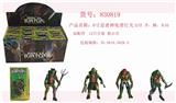 OBL10165605 - 6寸忍者神龟带灯12只 展示盒