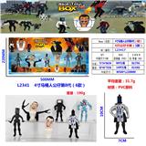 OBL10165650 - 4寸马桶人公仔第8代（6款）6只公仔卡装（1款）