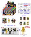 OBL10165672 - 4寸马桶人公仔第4代（8款）单只公仔+2张卡片 24锡袋一展示盒装（1款）