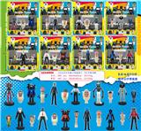 OBL10165735 - 24款2.5-4.5寸马桶人VS监控人 3只卡装8款