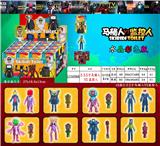 OBL10165752 - 2-3.5寸马桶人大战监控人水晶彩色版 单只盲盒/16只展示盒+卡片