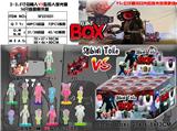 OBL10165802 - 2-3.5寸马桶人VS监控人夜光版 16只盲盒展示盒