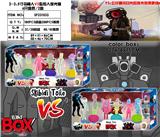 OBL10165804 - 2-3.5寸马桶人VS监控人夜光版 6只盒装/2款