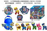 OBL10165857 - 3.2寸狗狗巡逻队大电影狗狗单只+3张卡片+10CM球 （三层收缩膜）单只开窗盒装 卡片和6款公仔随机