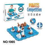 OBL10165986 - 儿童 亲子互动室内休闲桌面游戏盒装海盗交战益智桌游