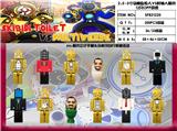 OBL10167204 - 2.5-3寸马桶监控人VS时钟人积木 12只OPP袋装