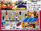OBL10167205 - 2.5-3寸马桶监控人VS时钟人积木 36包锡袋展示盒