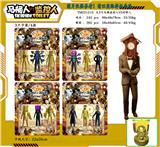 OBL10167270 - 4.5寸马桶人VS时钟人 3只卡装4款