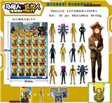 OBL10167276 - 4.5寸马桶人VS时钟人 20只锡袋大板+卡片