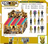 OBL10167277 - 4.5寸马桶人VS时钟人 24只锡袋展示盒+卡片