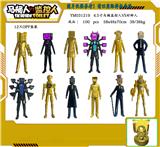 OBL10167279 - 4.5寸马桶人VS时钟人 单只OPP袋装（12只一大包）