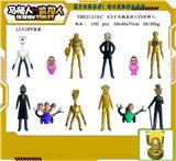 OBL10167281 - 4.5寸马桶人VS时钟人 单只OPP袋装（12只一大包）