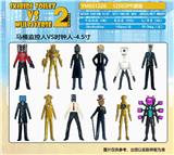 OBL10167288 - 4.5寸马桶监控人VS时钟人 单只OPP袋装（12只一大包）