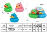 OBL10168820 - 环保搪胶中号鸭子，3只装（多色混装）